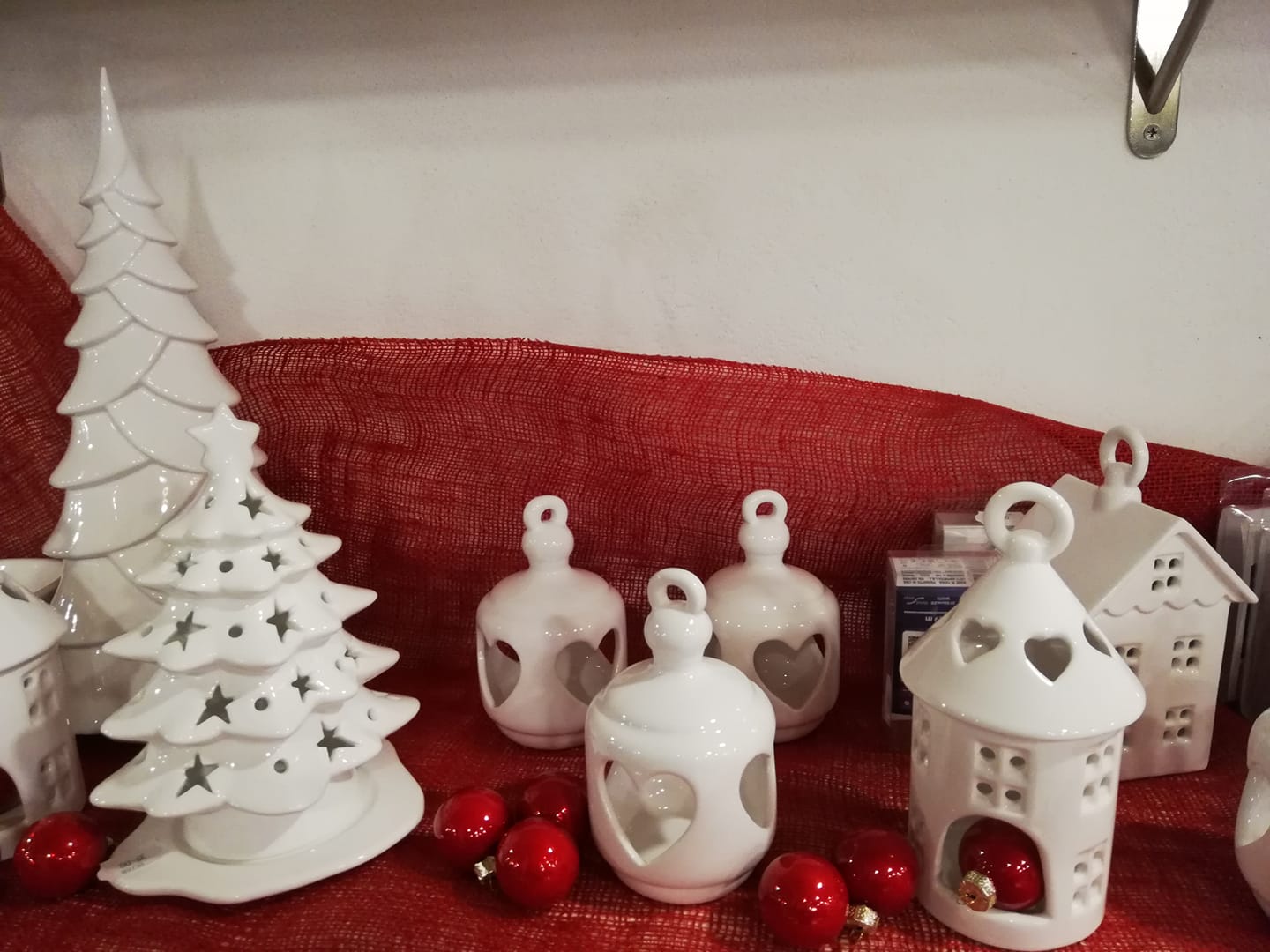 Lanterne Ceramica Natale Idee Regalo Fioreria Bruseghini Besenello Trento